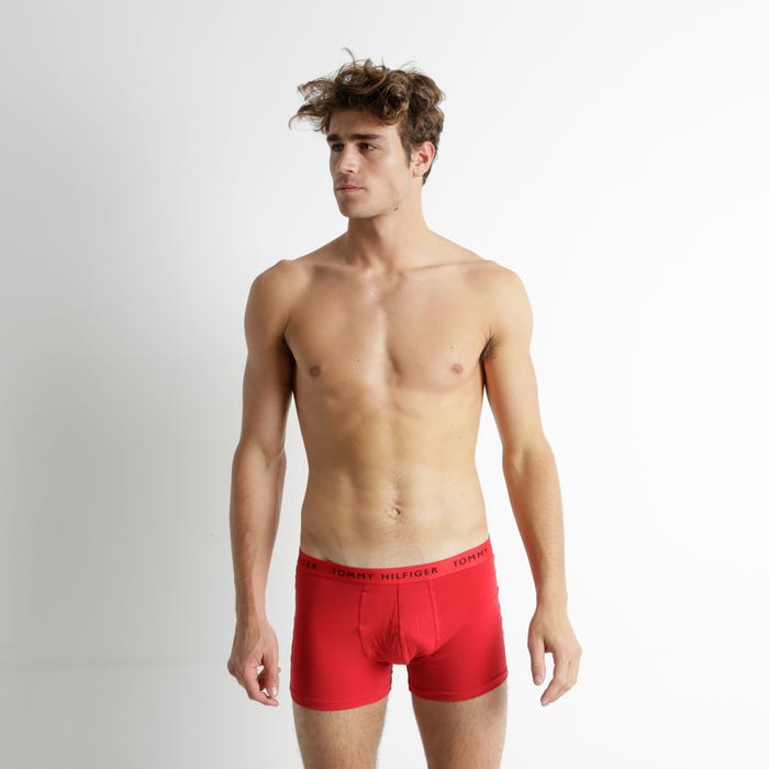 Tommy Hilfiger-3-pack effen boxershorts - Tommy Hilfiger