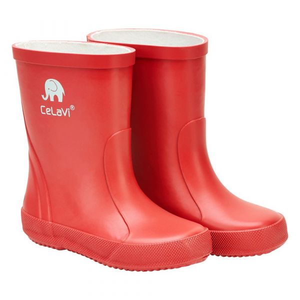 Celavi Basic Wellies Solid Boots Vermelho EU 27