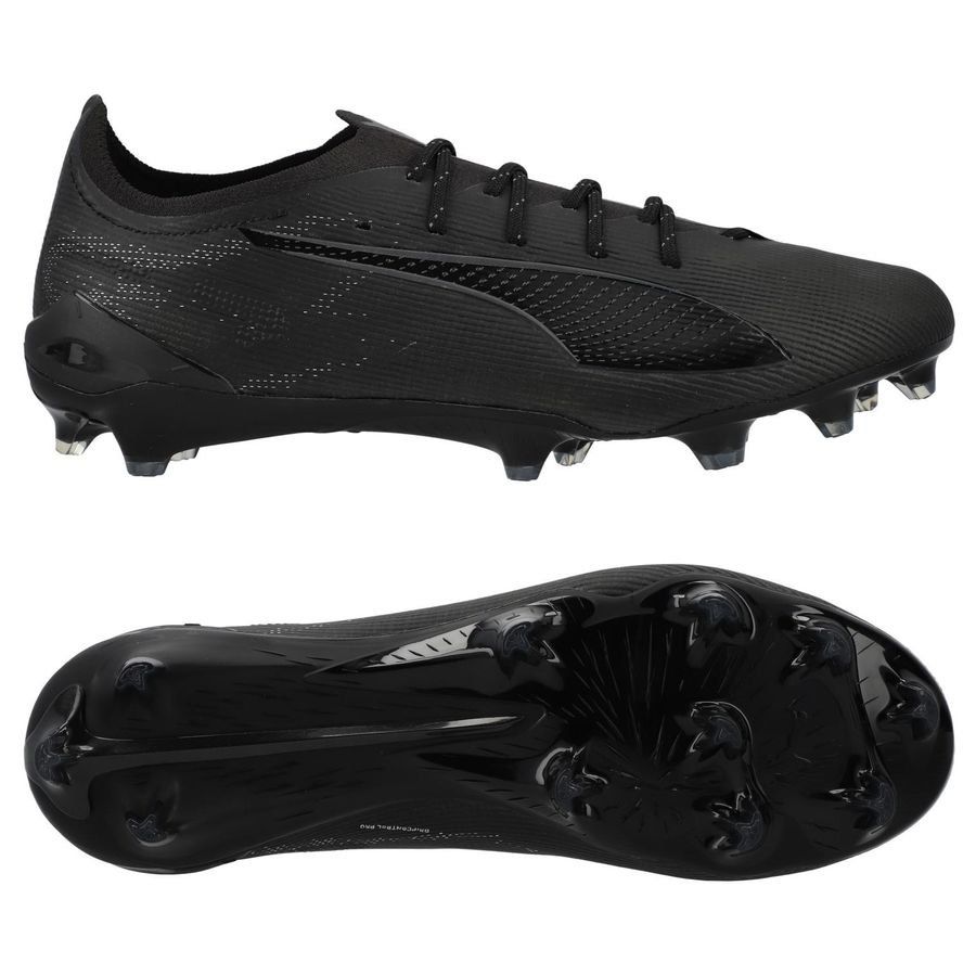 PUMA Ultra 5 Ultimate FG Eclipse - Noir/Argenté/Shadow Gray