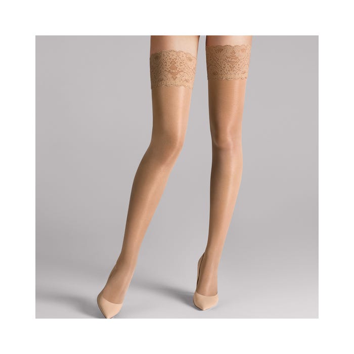 Wolford-Stay-up Satin touch 20 DEN