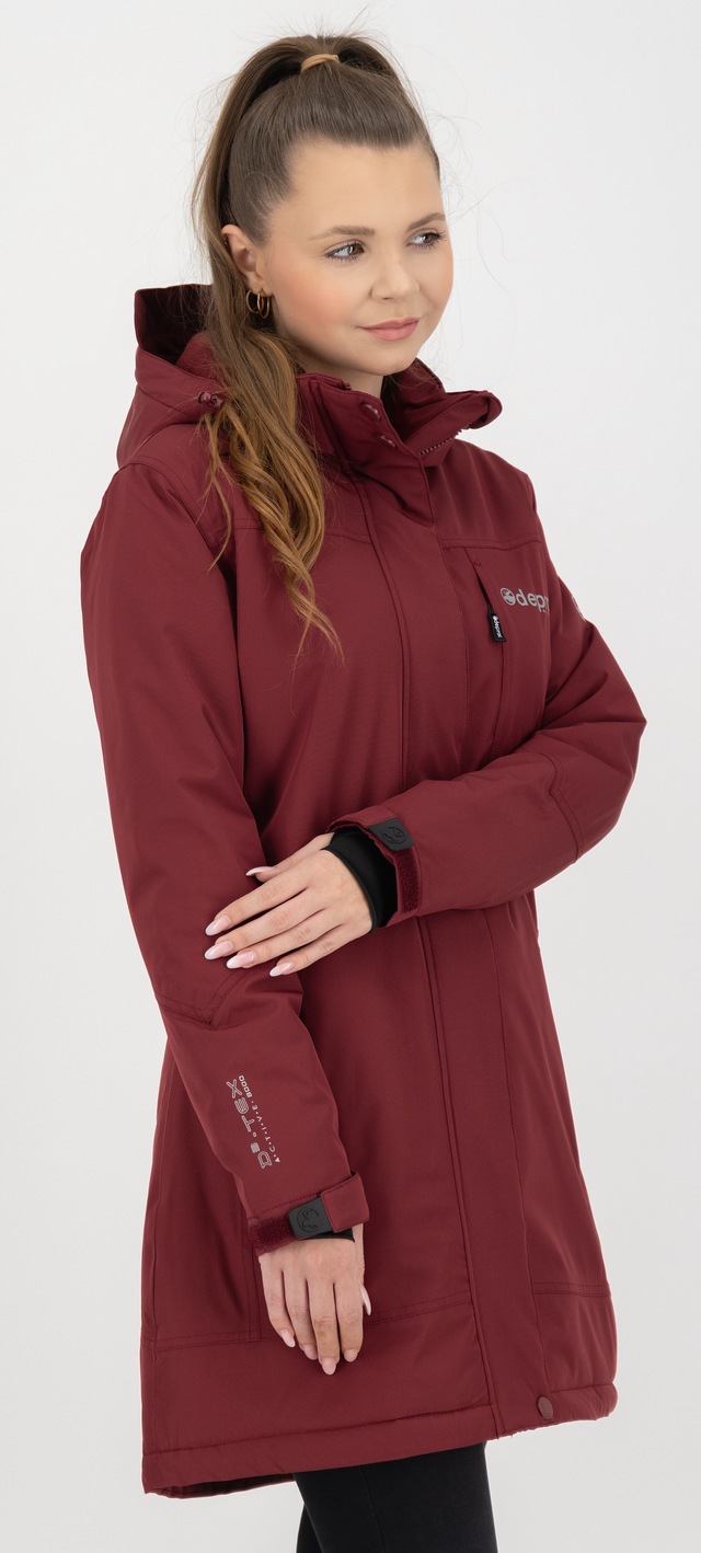 DEPROC Active Winterjacke »MONTREAL LONG WMN« auch in Grossen Grössen erhältlich