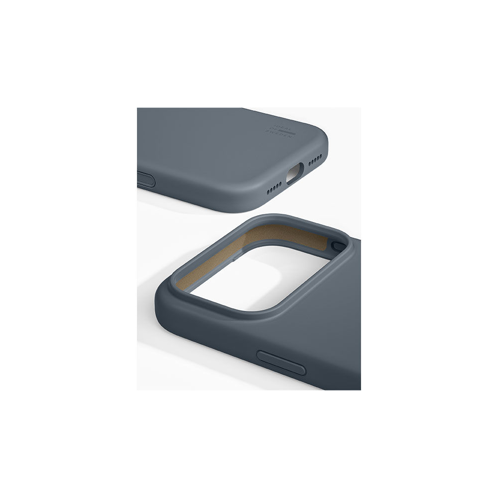 iPhone 17 Pro MagSafe Silikon Hülle Case Recycled (IDSICMS-I2561P-411) - Midnight Blue