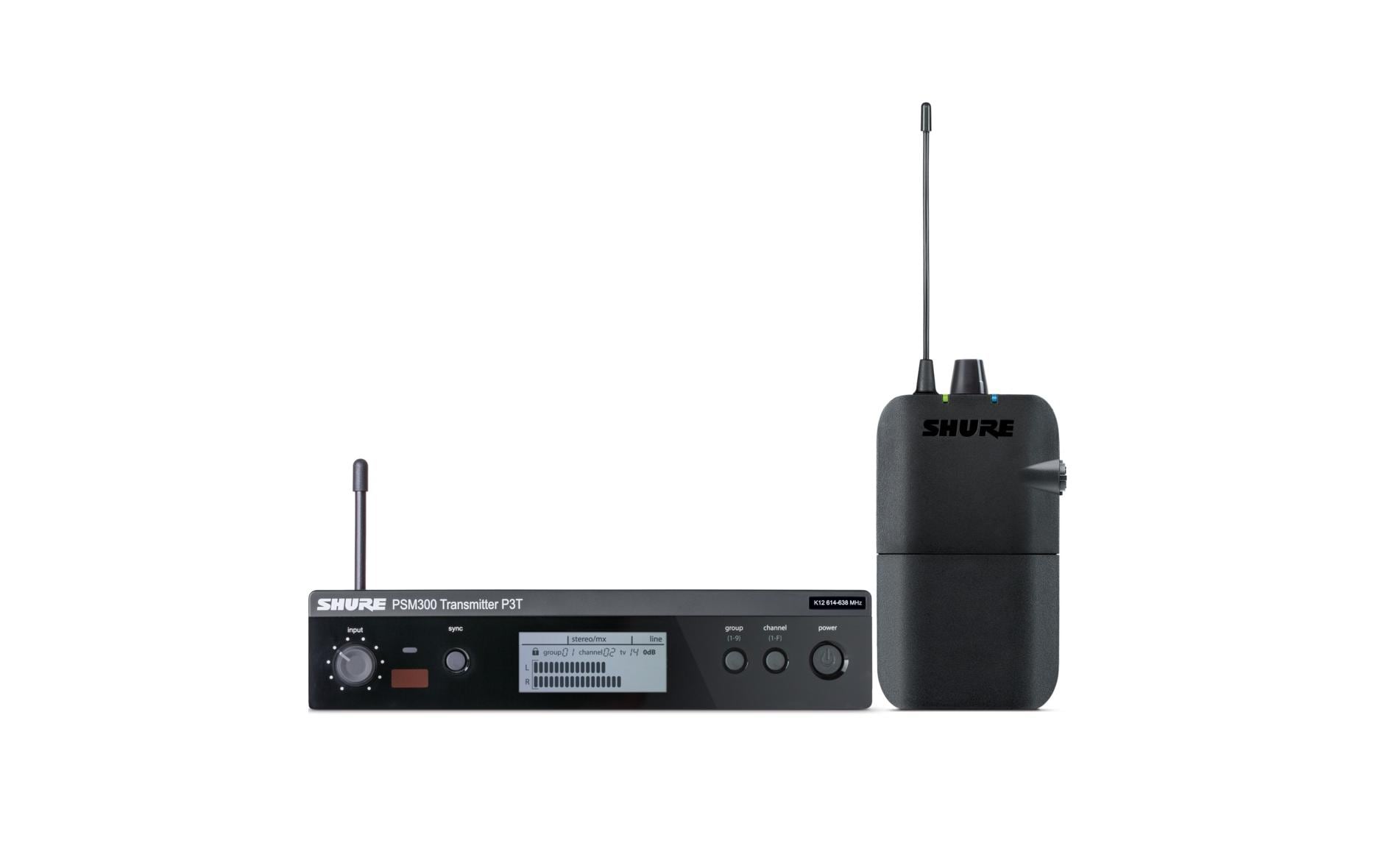 In-Ear Monitoring-System P3TER-K3E<br>Kabelloses In-Ear-Monitoring-System
