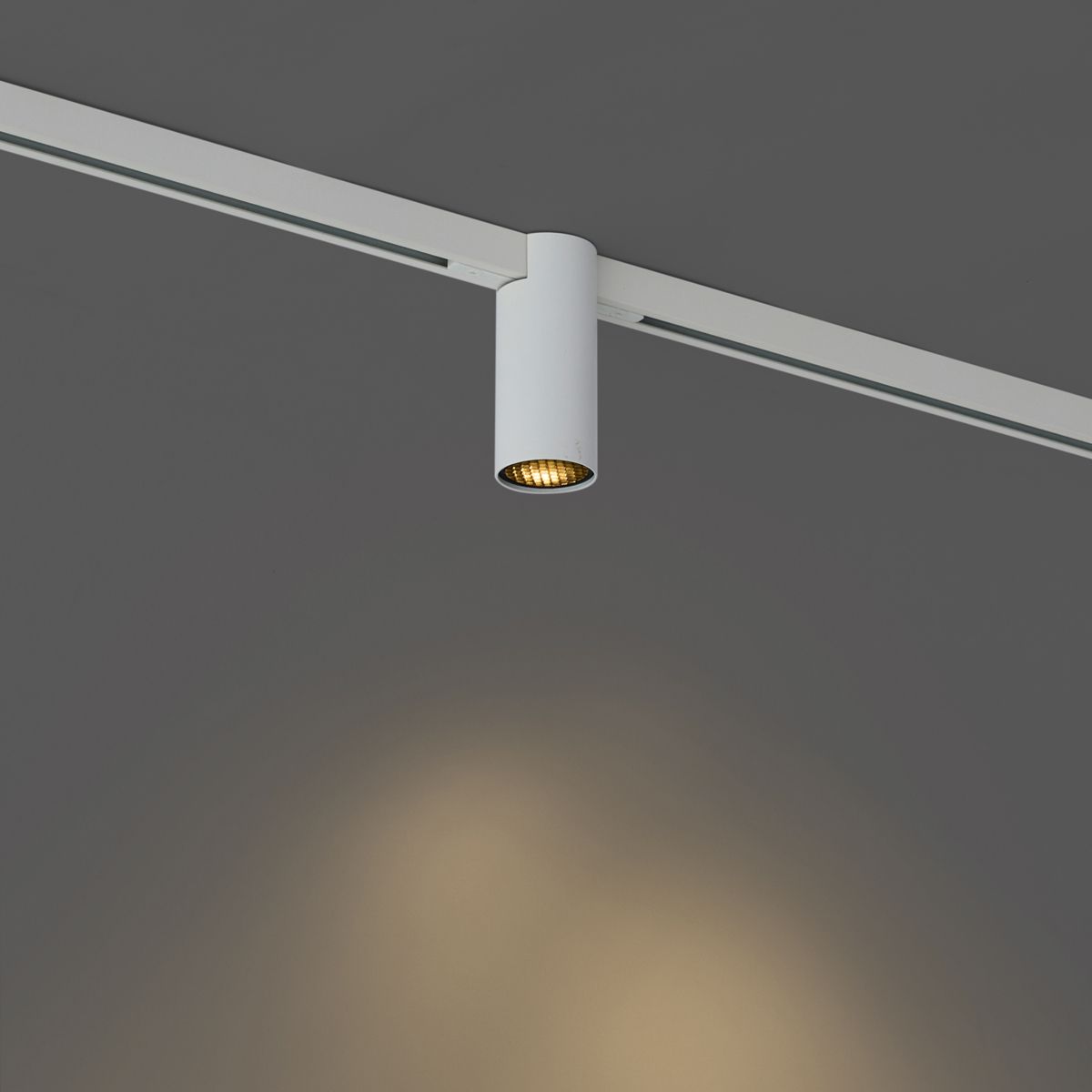 Moderne spot wit voor railsysteem 1-fase GU10 35mm - Slimline Nubee Honey