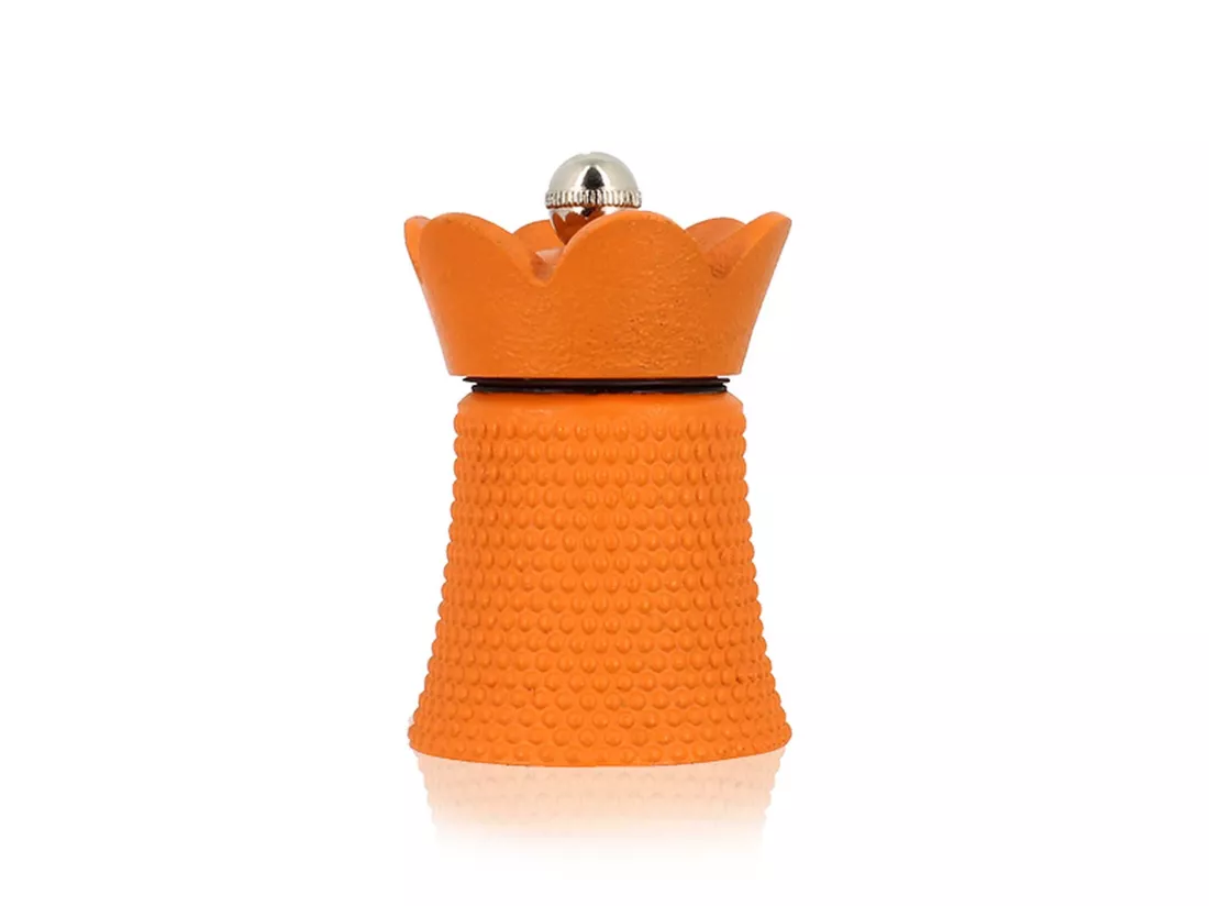 Ogo Living - Moulin A Poivre/sel En Fonte Et Acier Curry Ht8cm Hawai