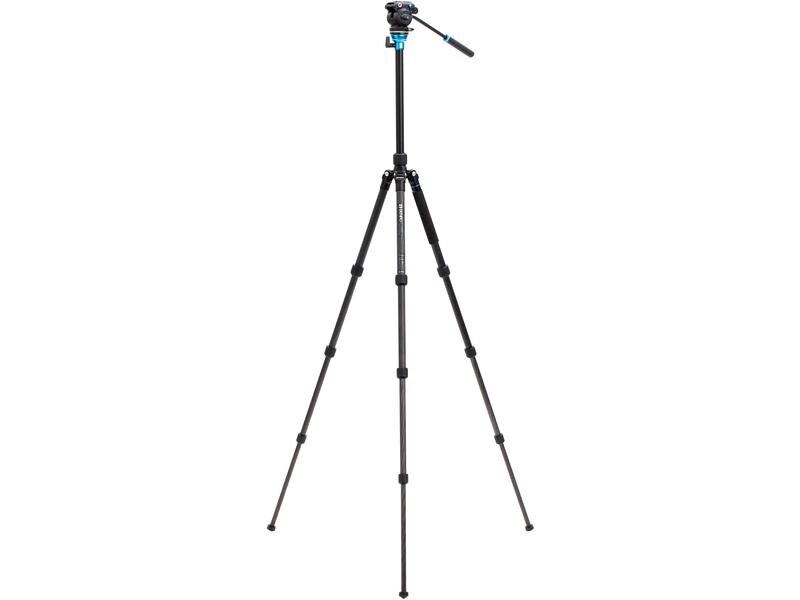 Benro Videostativ C1683TS2PRO Aero Kit Carbon Kompaktes Stativ, geeignet für Reisen und einfaches Verstauen und Tragen