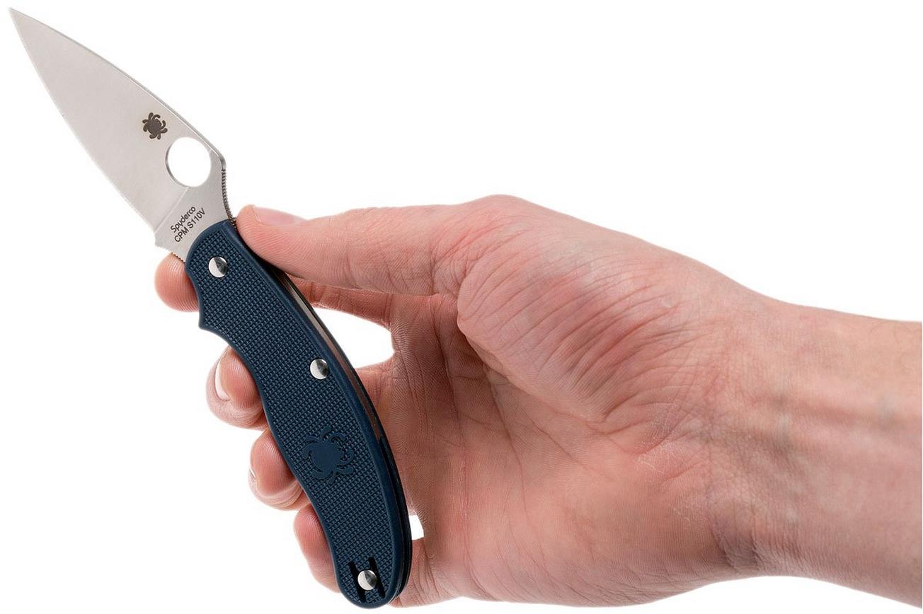 Spyderco UK Penknife S110V Dark Blue C94DBL zakmes