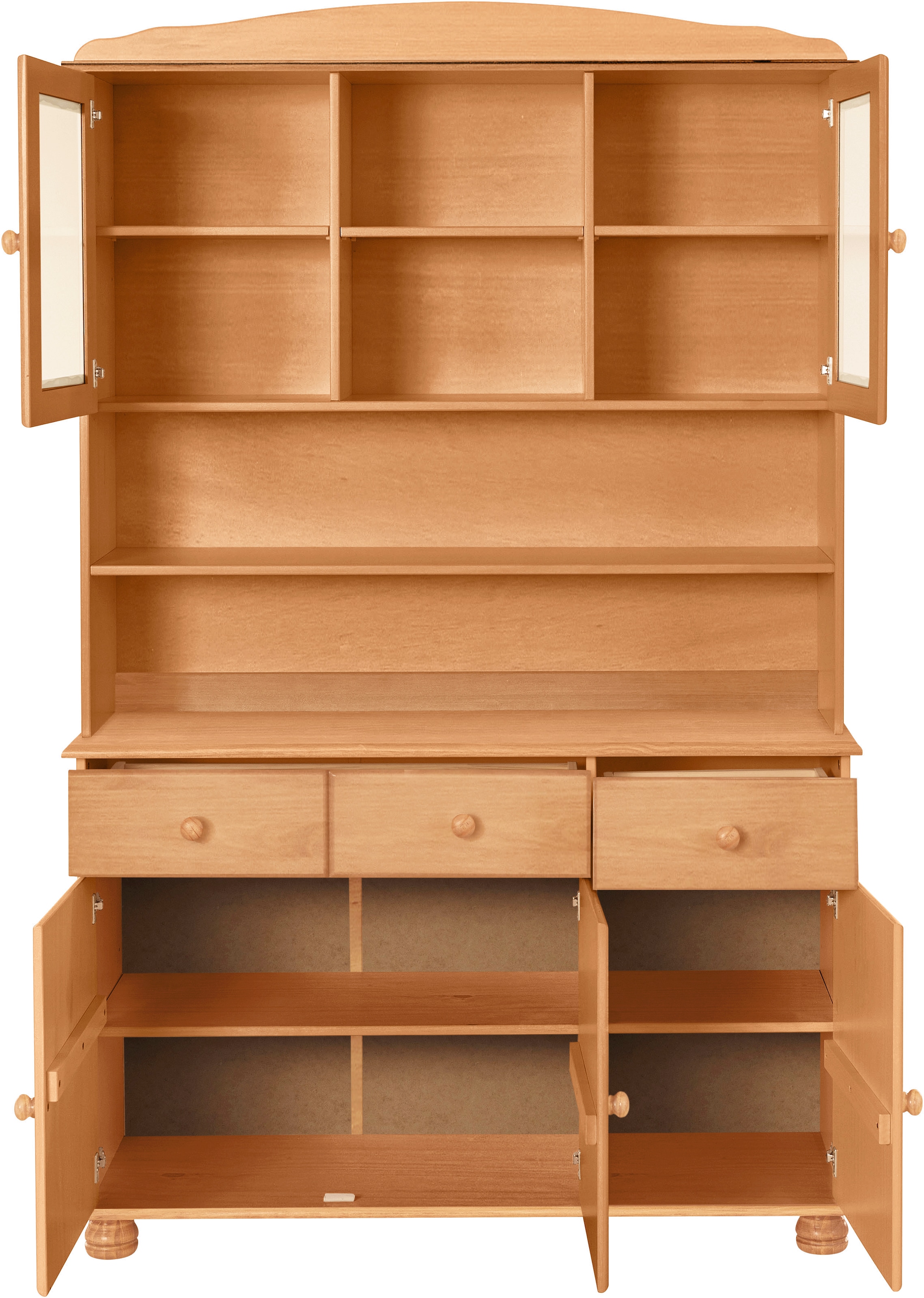 Home affaire Buffet »Mette« 2 Stk. tlg. Mit 2 Schubladen und viel Stauraum hinter 4 Türen, Höhe 181cm