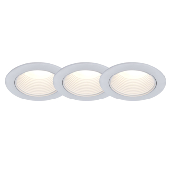 Lutec Connect slimme inbouwspot Altum wit Ø 8,5cm GU10 4,7W 3 stuks
