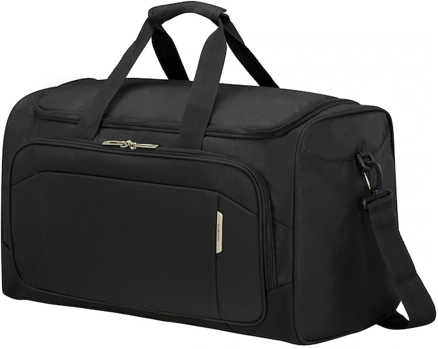 Samsonite Reisetasche »RESPARK, ozone black, 55 cm« Handgepäcktasche Reisegepäck mit Trolley-Aufsteck-System