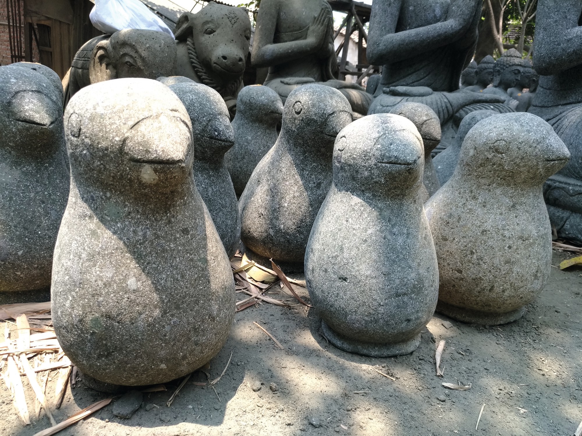 Naturstein 'Dove', grau, H 30 cm, L 21 cm, B 27 cm günstig bestellen