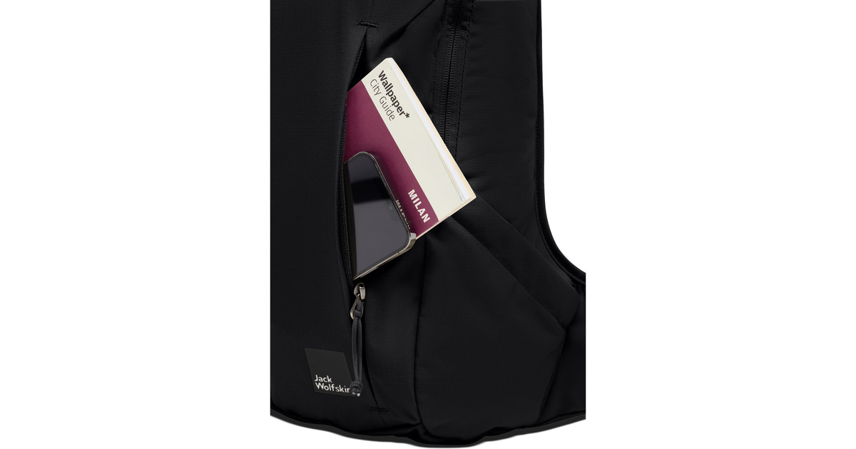 Jack WolfskinWaimea rugzak  (Zwart, 15.0 liter)