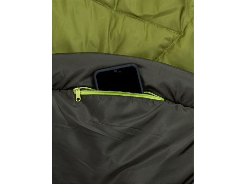 VAUDE Schlafsack Sioux 100 II SYN Polyester, Grün Kunstfaser-Schlafsack
