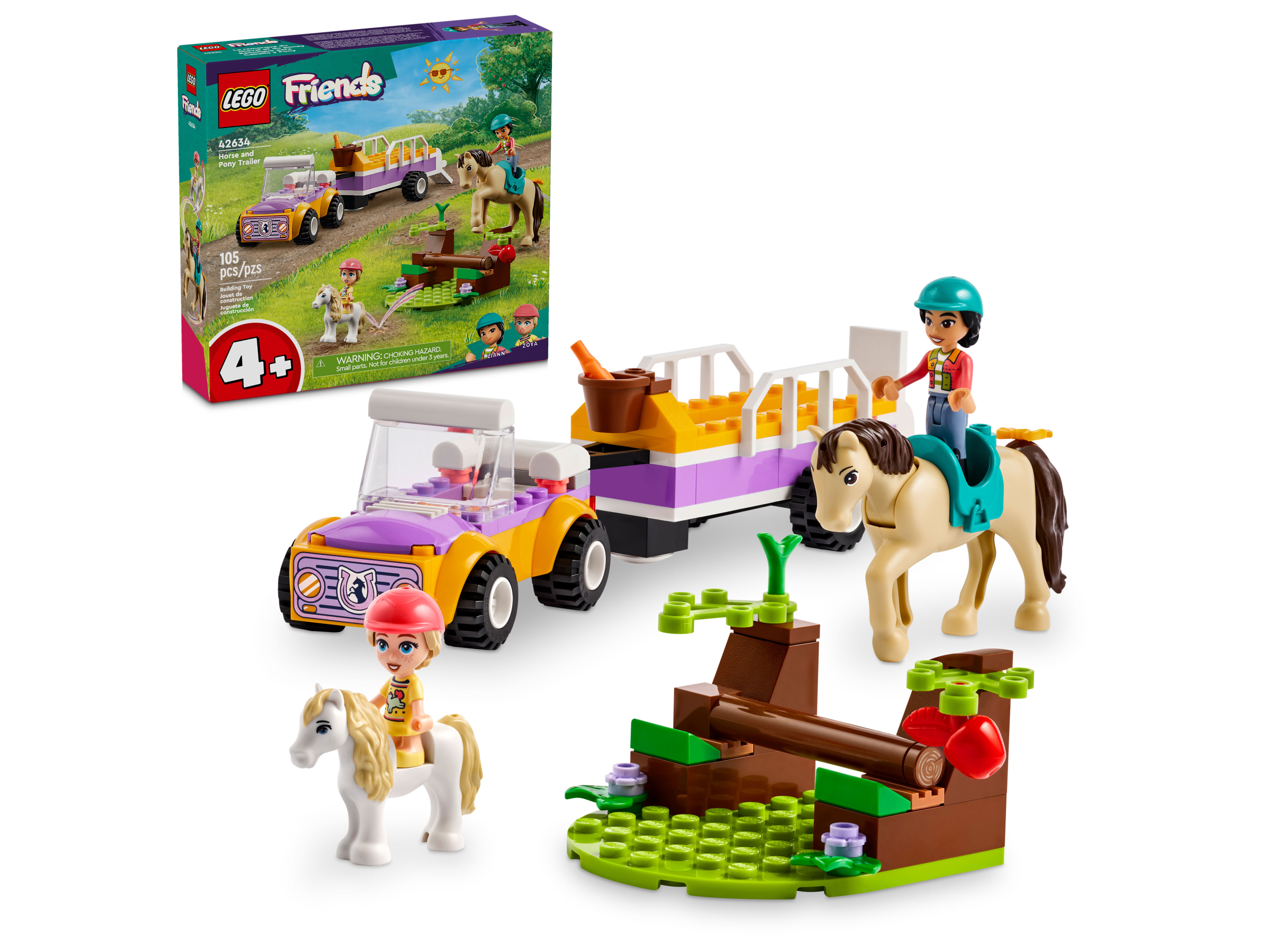 Reboque para cavalos e pôneis 42634