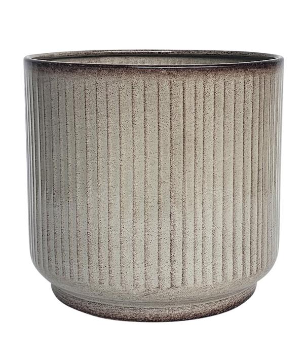 Dehner Metall-Topf Urban, rund