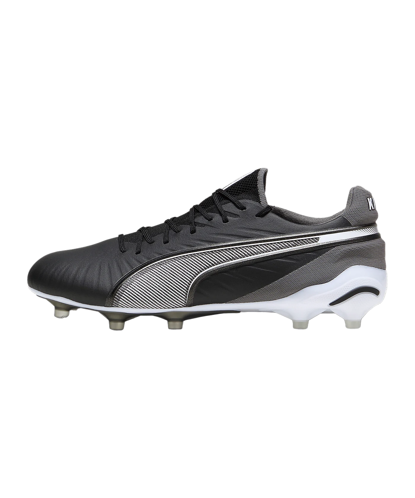 PUMA KING Ultimate FG/AG Eclipse Schwarz Weiss F01