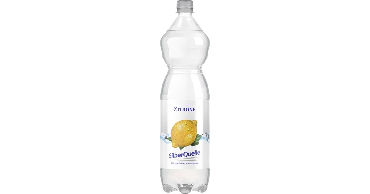 SilberQuelle Zitrone Tray 6x 1,5 Liter  (Einweg)