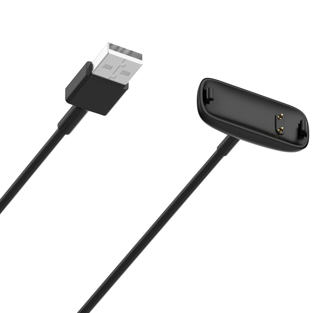(30cm) USB Ladekabel Dockingstation für Fitbit Inspire 3 Smart Watch - Schwarz