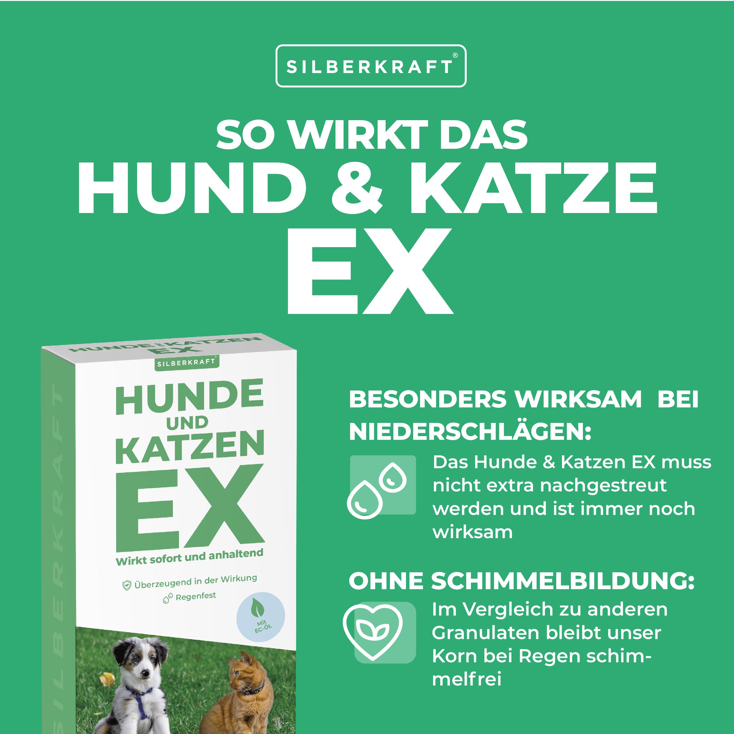 SILBERKRAFT Hunde & Katzen Stopp Ex