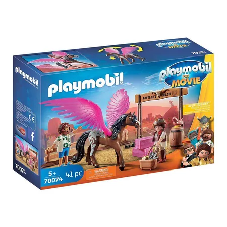 PLAYMOBIL® 70074 The Movie Marla, Del und Pferd mit Flügeln