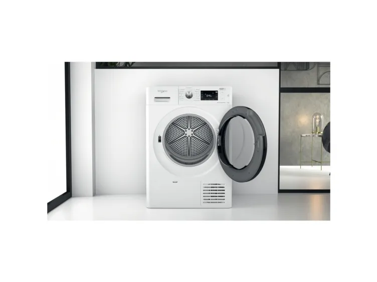 Whirlpool FFT M22 9X2B EE - Tørremaskine - bredde: 59.5 cm - dybde: 64.9 cm - højde: 84.9 cm - frontbetjening - hvid