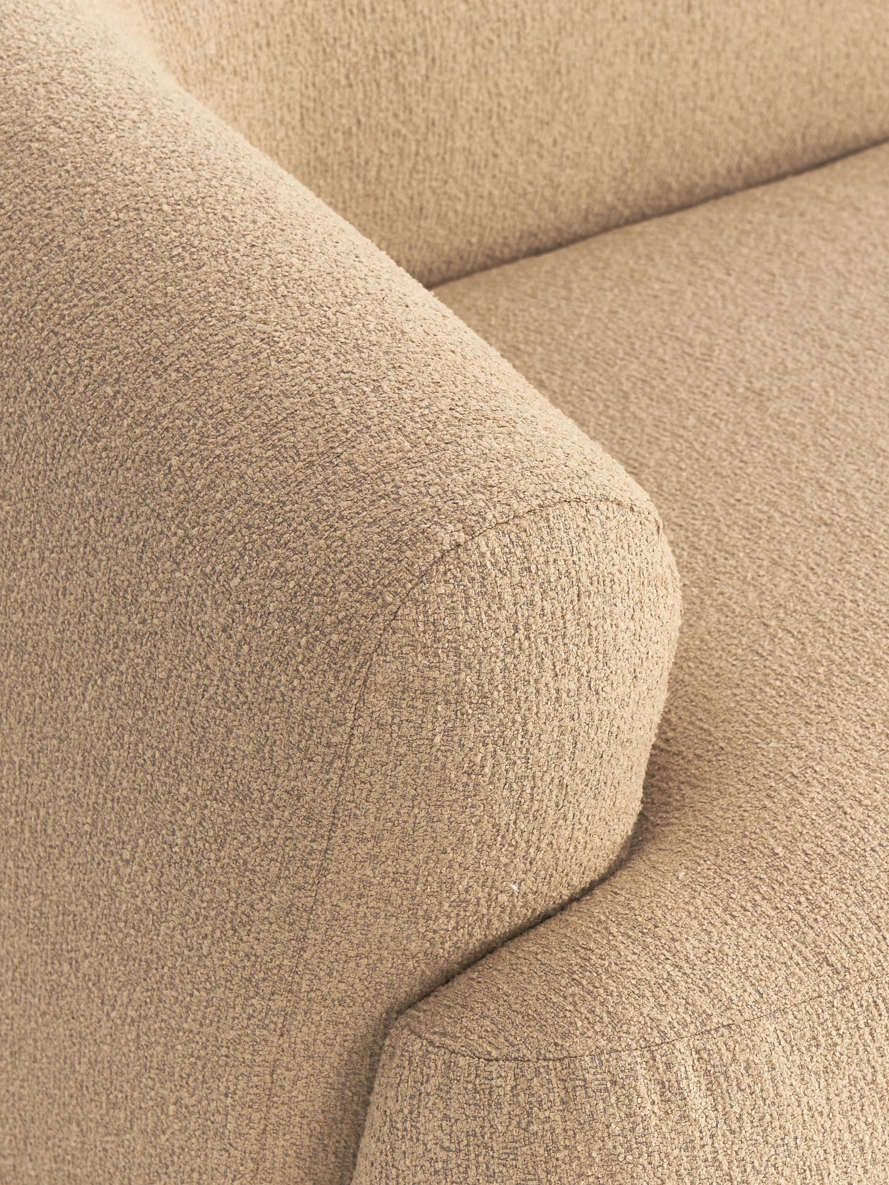 Modulaire bouclé hoekbank Sofia (4-zits)