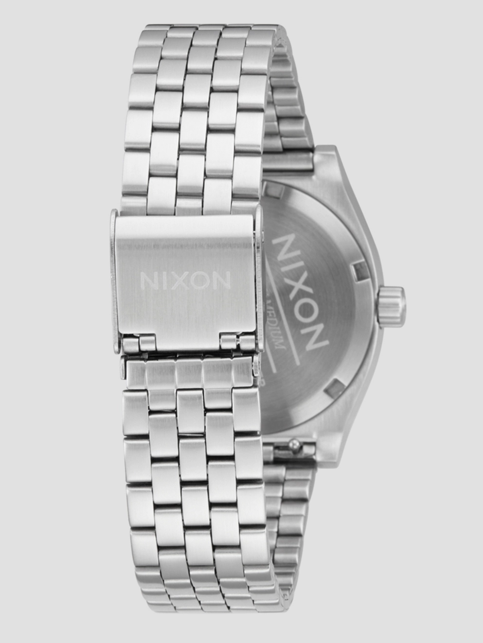 Nixon The Medium Time Teller Watch silver/turquoise