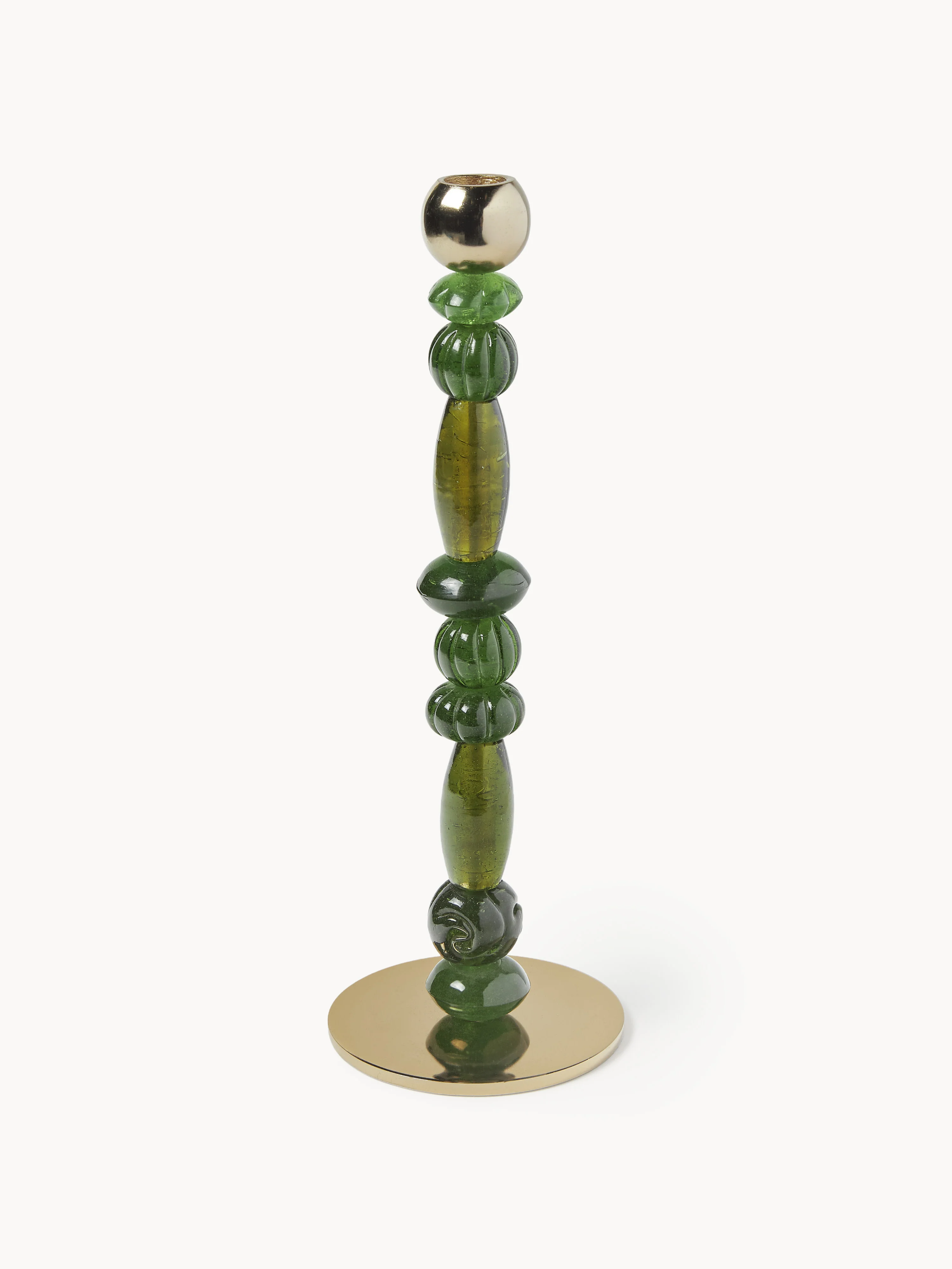Handgemaakte kaarshouder Beads
