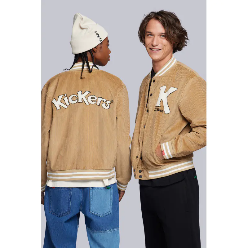 UPCYKICK BIG-K TEDDY VESTE BEIGE JACKET Coton No Gender