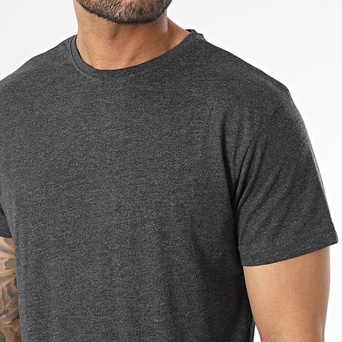 Tee Shirt Oversize TB638 Gris Anthracite Chiné
