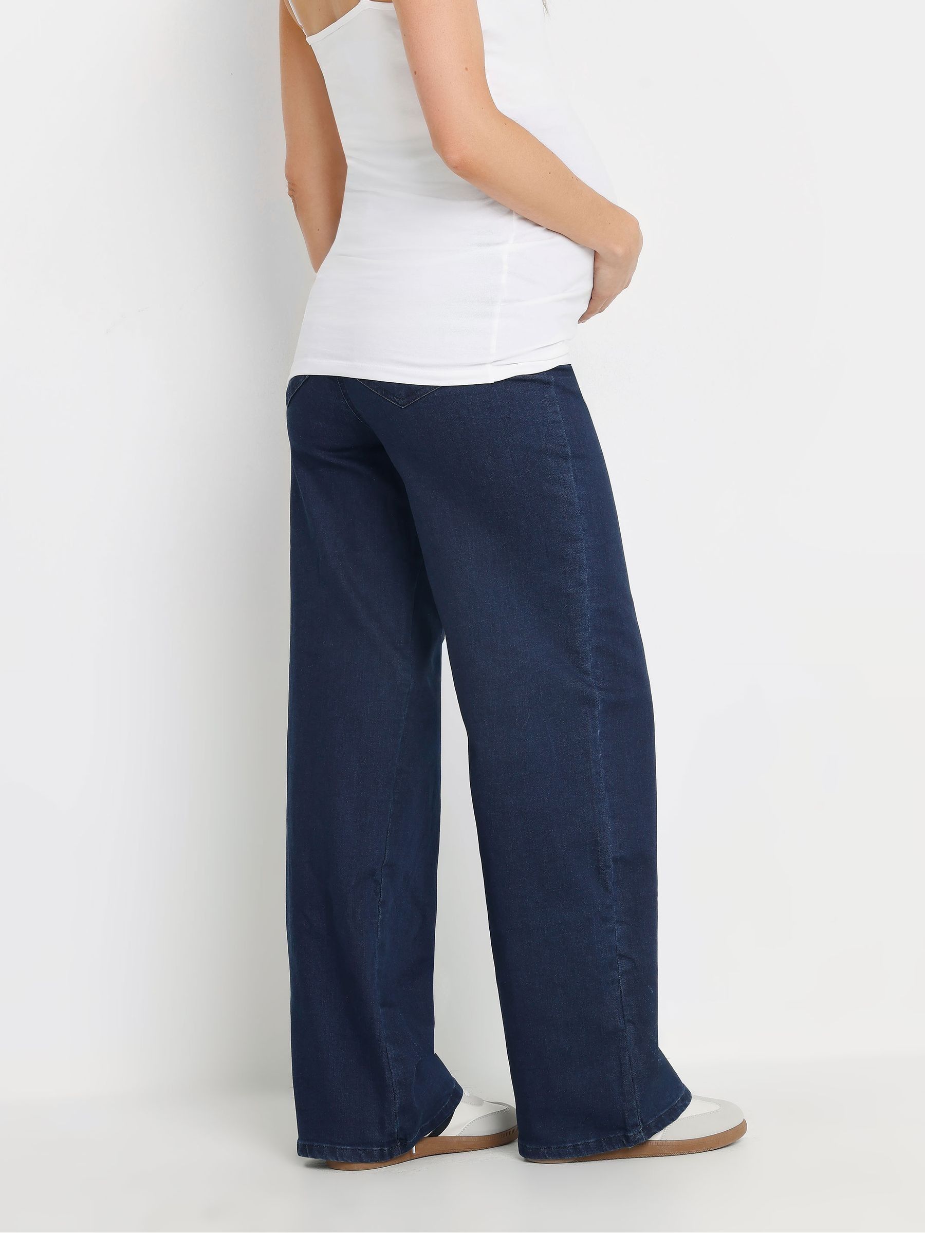 Long Tall Sally zwangerschapsjeans met wijde pijpen