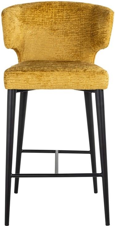 Barstoel S4715 Mustard Fusion Taylor B51 x D52 x H93.5 cm