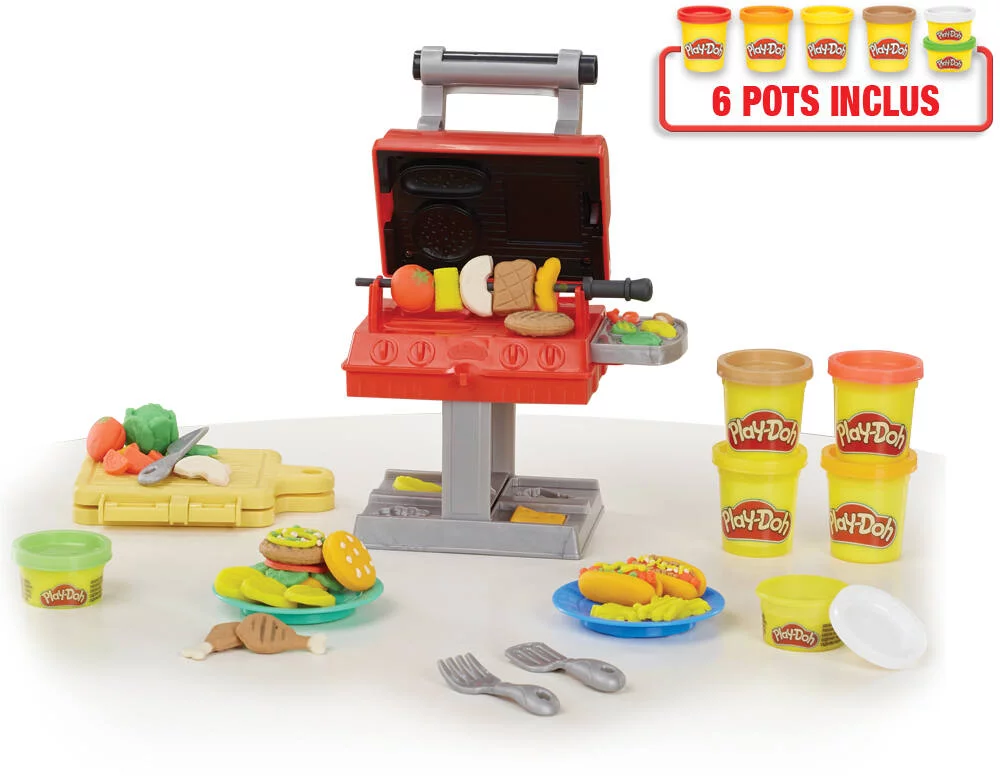 PLAY DOH KITCHEN CREATIONS ROI DU GRILL