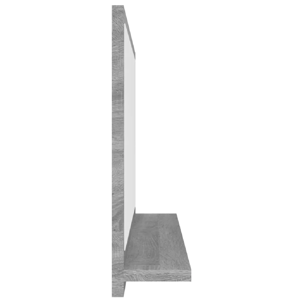vidaXL Miroir de Bain - Sonoma gris
