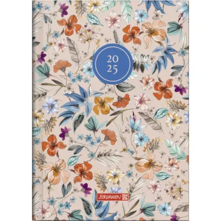 BRUNNEN Buchkalender Mod. 796 '25 „Botanical“ | A5, Papier