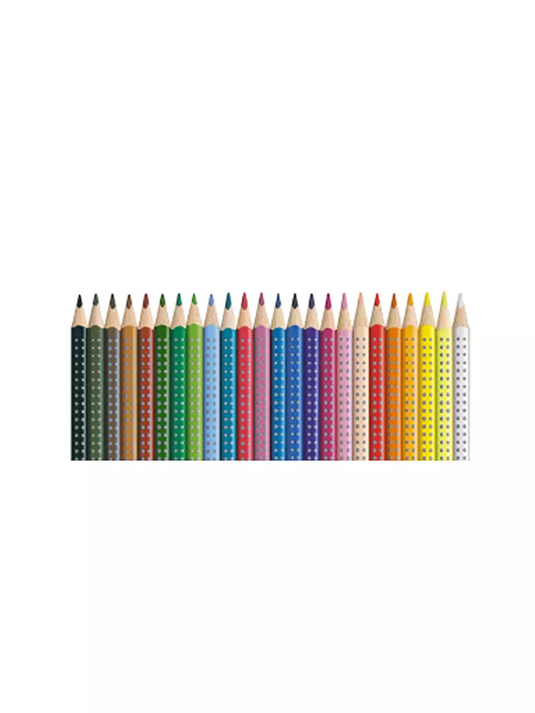 FABER-CASTELL Colour Grip Buntstift, 24er Kartonetui keine Farbe