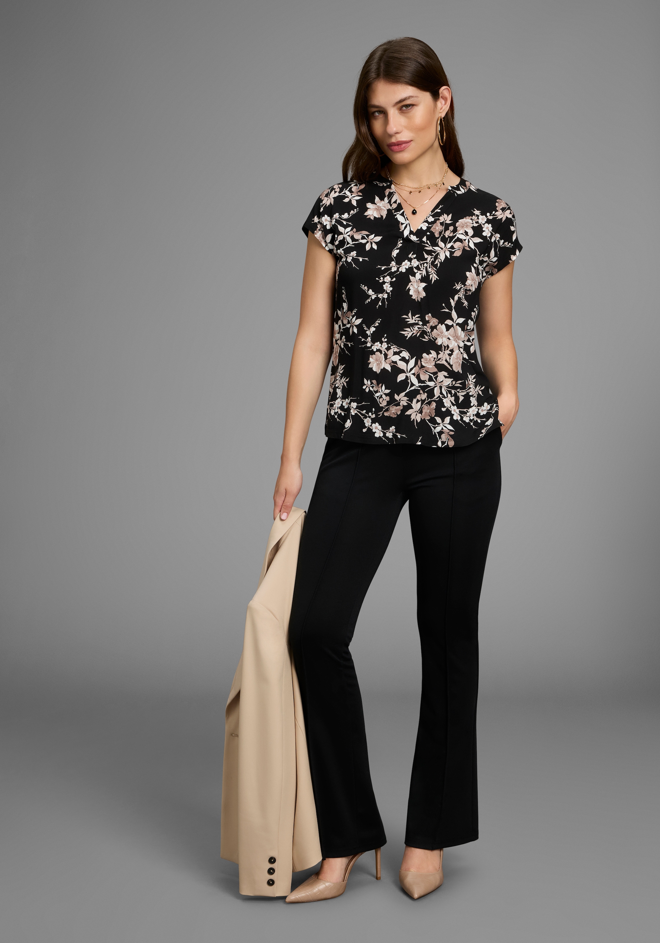 Laura Scott Schlaghose  aus bequemer, elastischer Ware