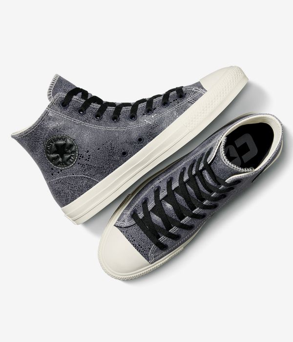 Converse CONS Chuck Taylor All Star Pro Snake Suede Schuh (black dolphin egret)