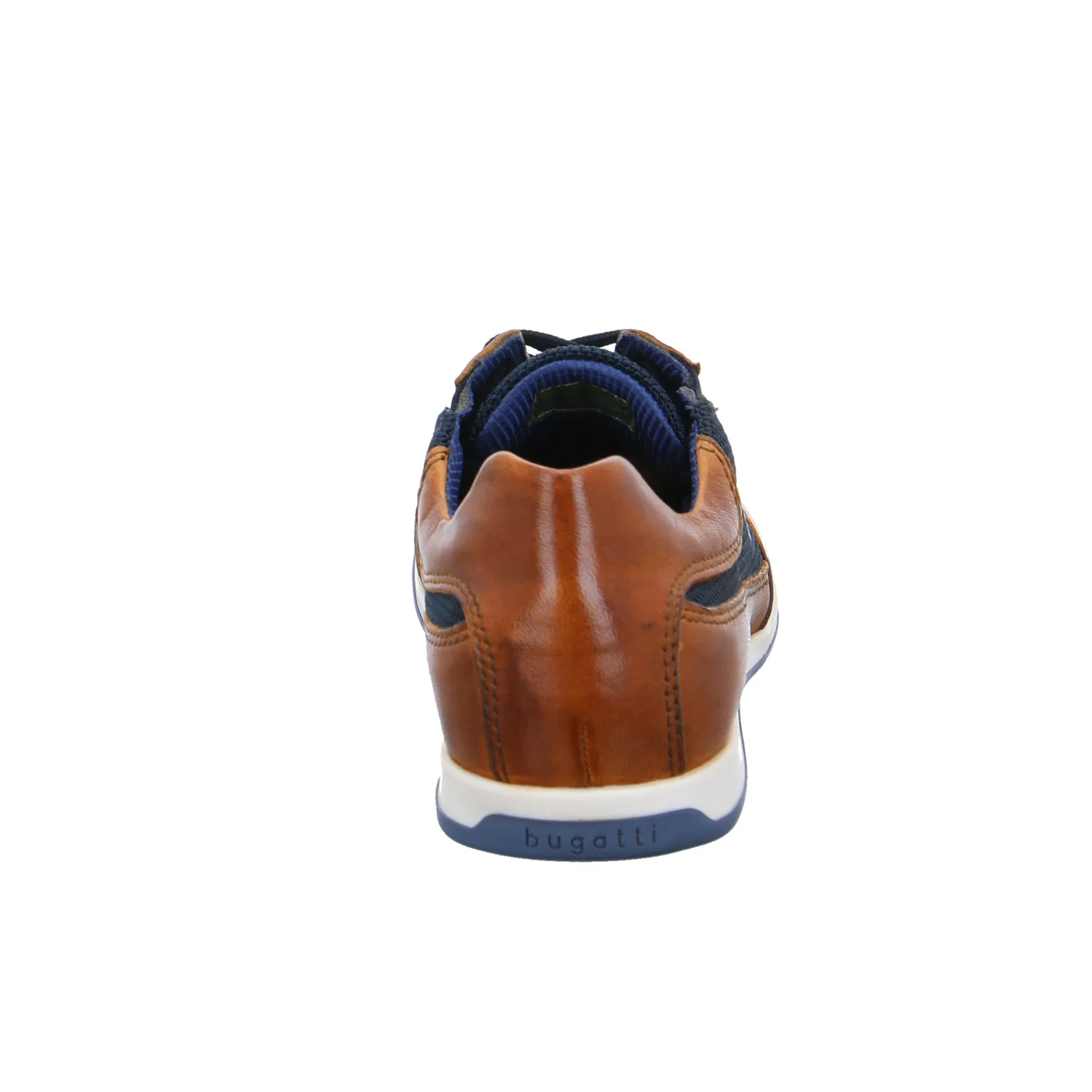BUGATTI SHOES Halbschuhe Sneaker Cognac Leder