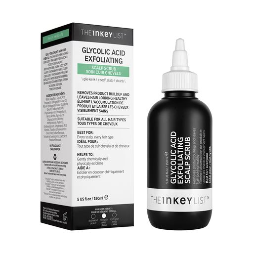 The Inkey List Glycolic Acid Exfoliating Scalp Scrub, 150 ml