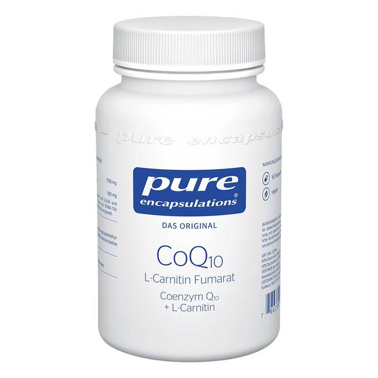 Pure Encapsulations CoQ10 L Carnitin Fumarat Kapseln, 60 St