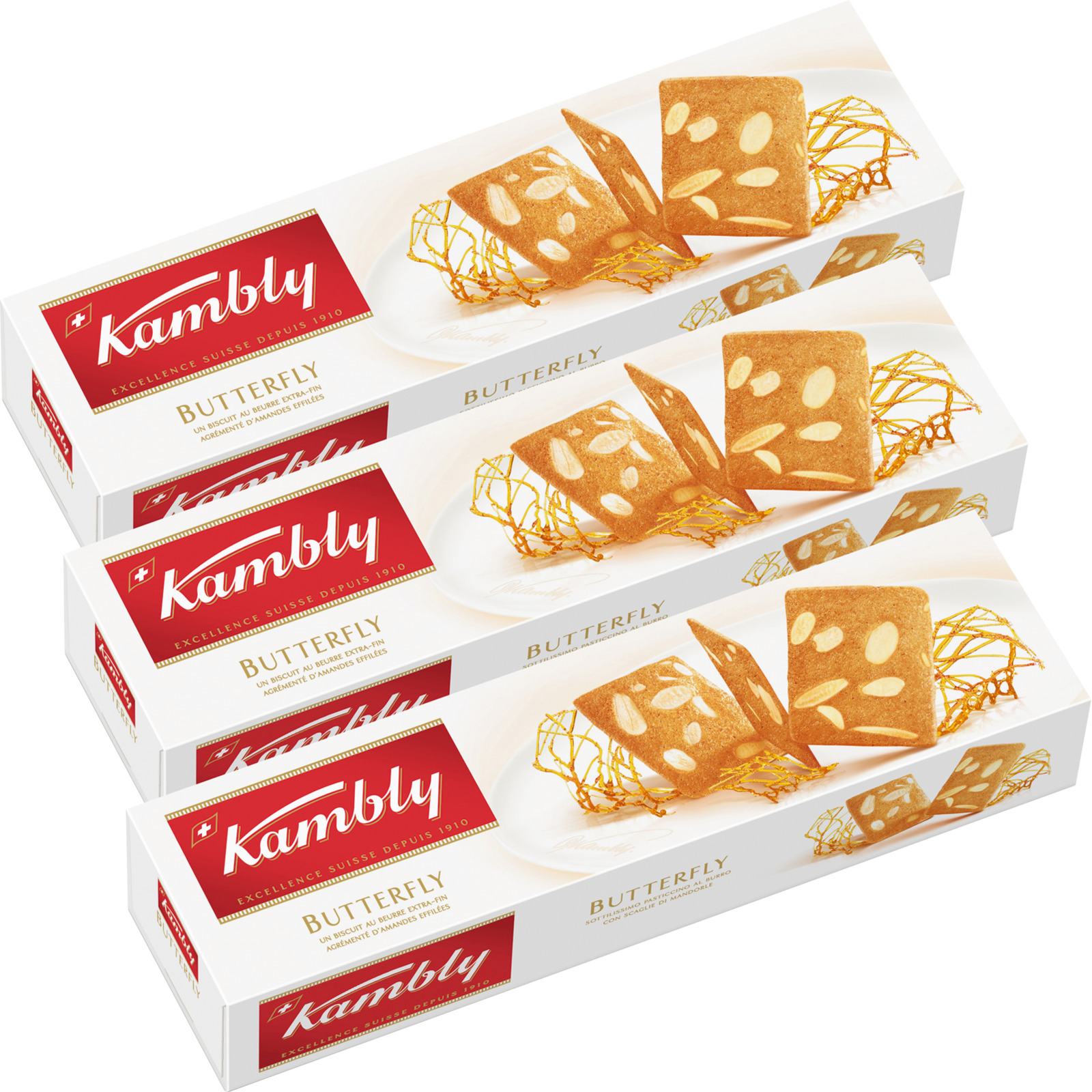 Kambly Butterfly 3 x 100 g