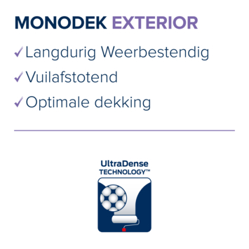 Histor Monodek Exterior muurverf wit 1 liter