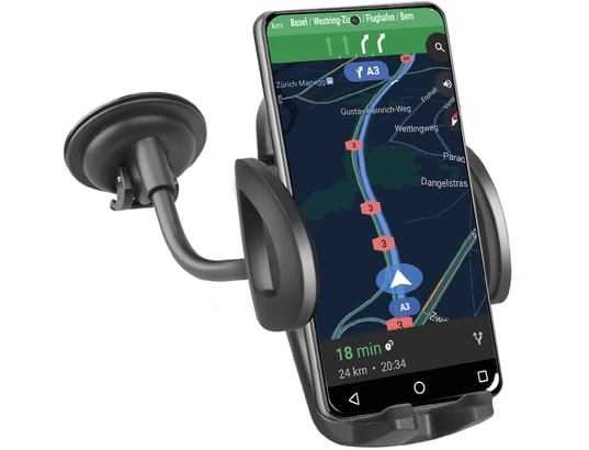SBS - Support smartphone voiture universel jusqu'à 6 pouces