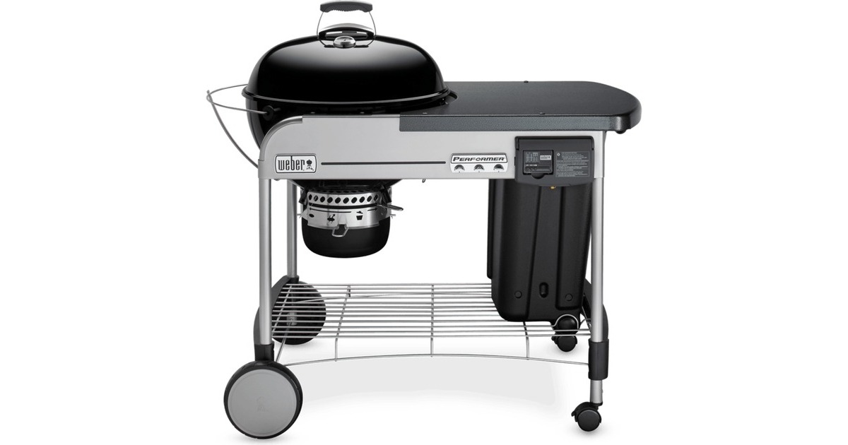 WeberPerformer Deluxe GBS houtskoolbarbecue  (Zwart, Ø 57 cm)