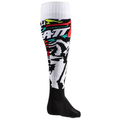 Chaussettes MX Leatt MOTO - Noir / Blanc