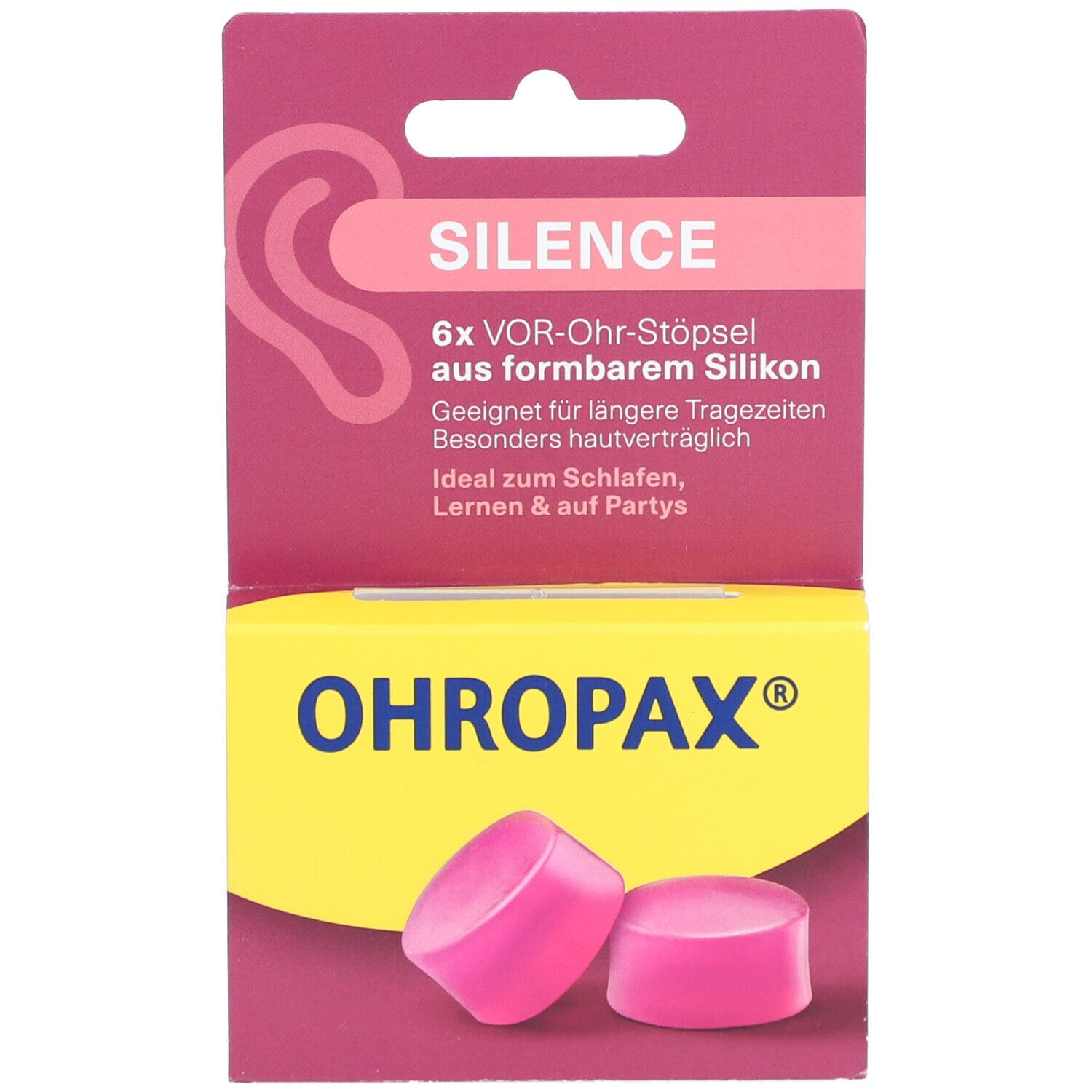 OHROPAX Silence Ohrstöpsel – Komfort und Ruhe in jeder Situation