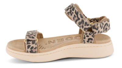 Woden Damesandal Leopard WL932