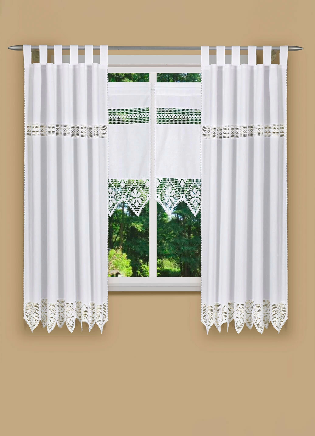 Hochwertige und blickdichte Fensterdekoration