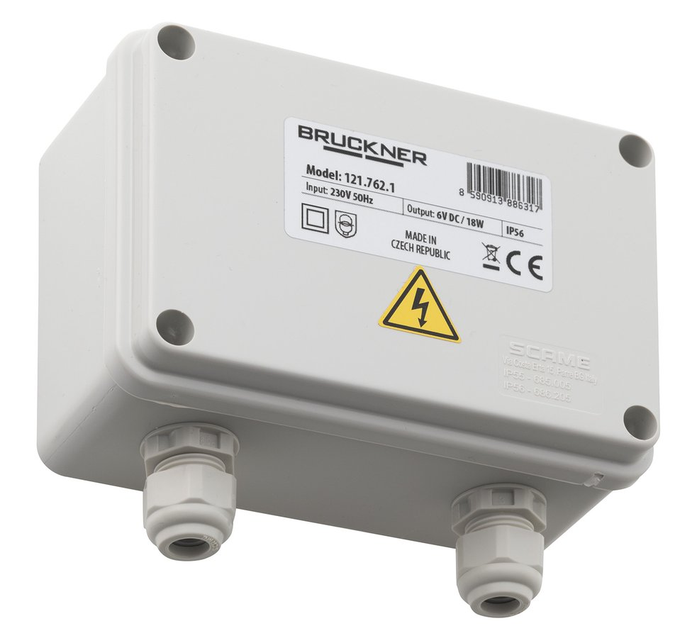 Sapho urinoir infrarood spoelunit 6V DC RVS inclusief voeding